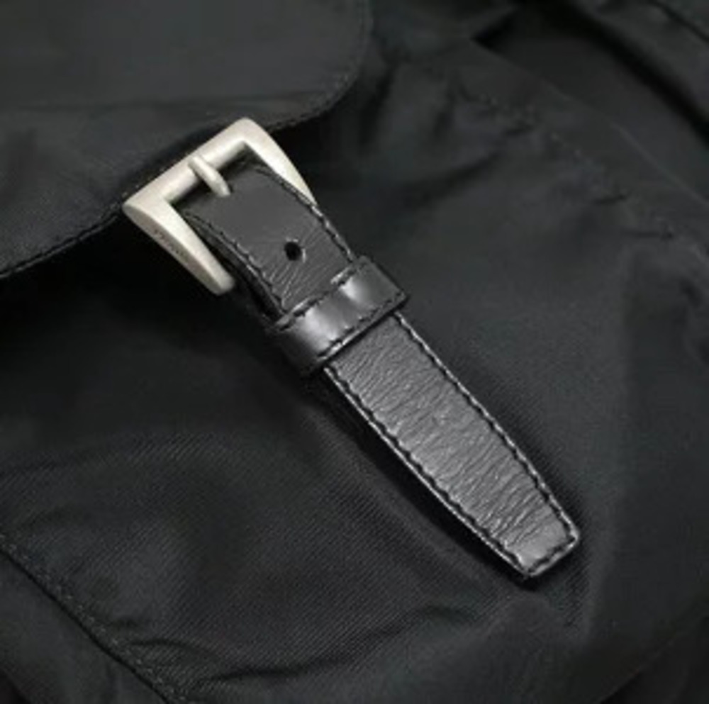 Prada Triangle Backpack Black - Picture 4 of 7